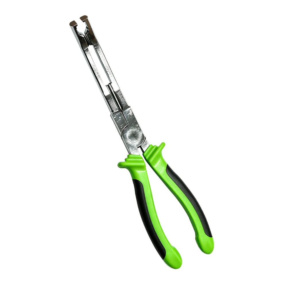 Angled Glow Plug Connector Removal Pliers 2 VIKTEC VT01967 90 degree bent glow plug connector pliers designed for removing and installing glow plug connectors in confined engine compartments.