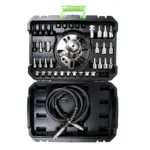 Hydraulic wheel hub and axle removal tool kit for BMW Land Rover and Porsche vehicles