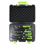 VIKTEC VT20331 professional angled pry bar set with multiple lengths and bent tips for automotive repair, positioning and component removal.