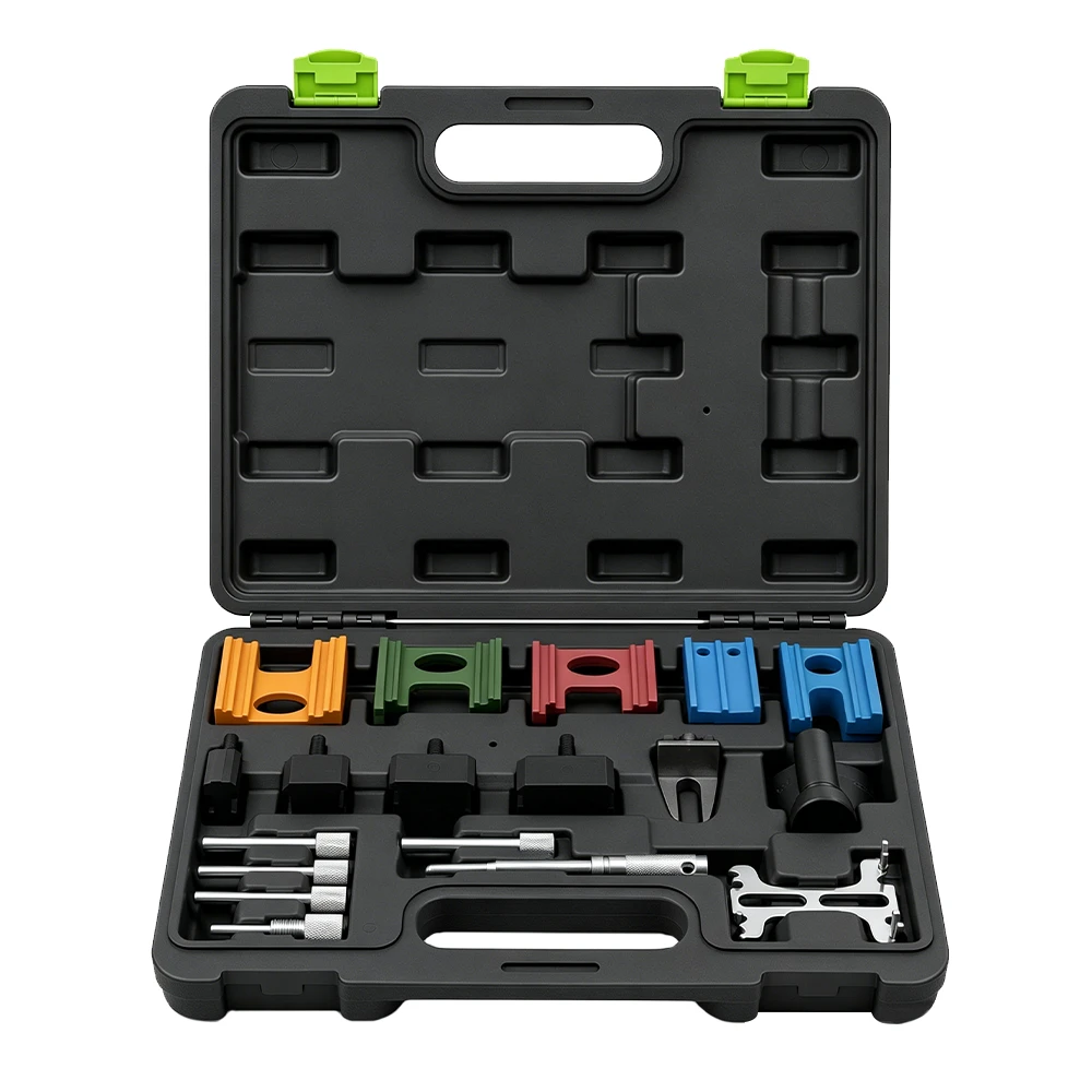 VT01174 19PC universal engine timing locking tool kit for petrol and diesel engines