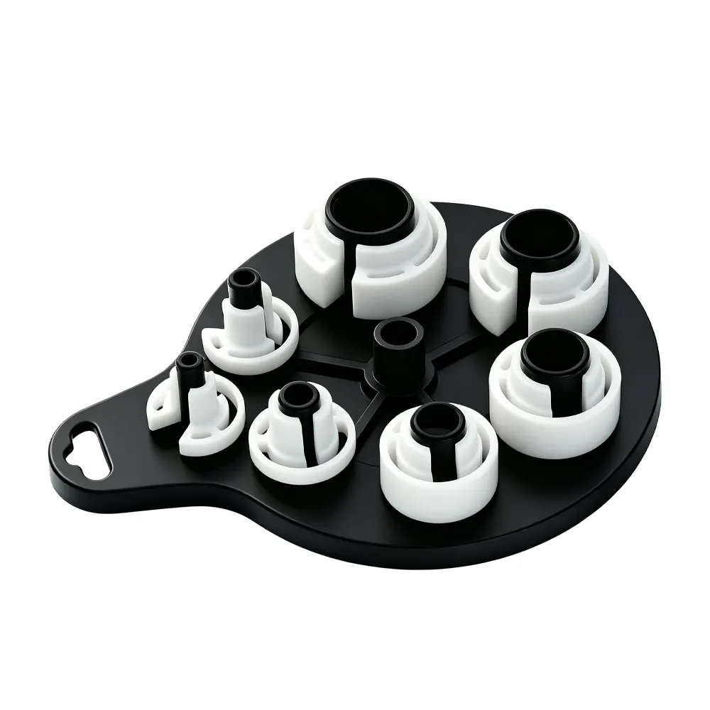 VT01224 Juego de herramientas para la desconexión de conductos de aire acondicionado y combustible, destinado a separar los racores de conexión rápida de los conductos de aire acondicionado y combustible de los vehículos.