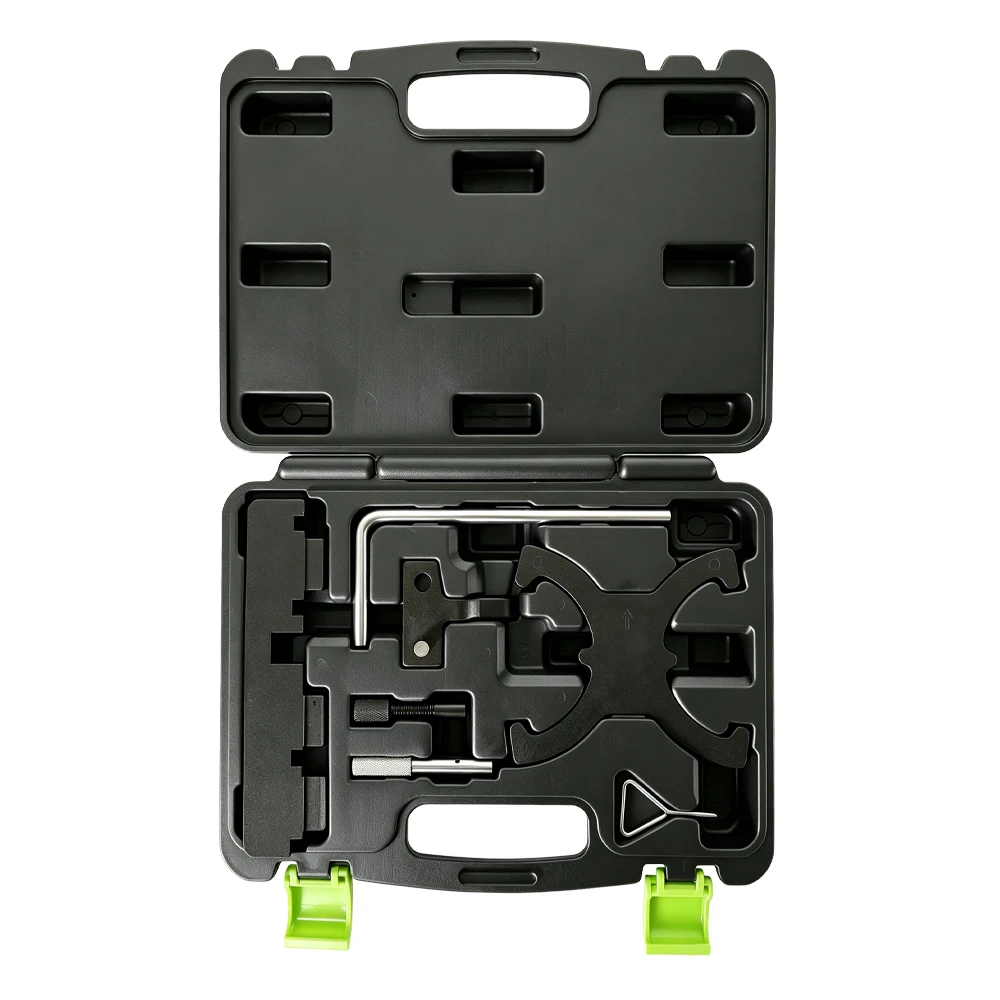 Ford Focus C-Max 1.6 Ti-VCT 2.0 TDCi Engine Timing Tool Set 1 VT01595B timing belt locking kit for Ford Focus and C Max 1.6 Ti VCT engines for locking camshaft crankshaft and flywheel during timing service