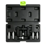 VT01701 7PC universal steering knuckle spreader tool set for strut shock absorber and ball joint service