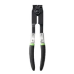 VT01830 CV boot clamp pliers tool for crimping ear type CV joint boot clamps with support for 1/2 inch drive or torque wrench operation