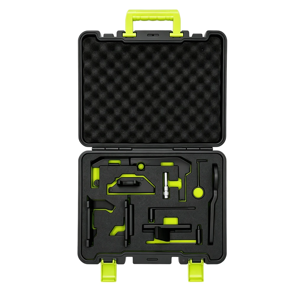 Peugeot Citroën 1.0L & 1.2L VTi Engine Timing Tool Set with Spark Plug Sleeve 4 VT01863D engine timing tool set for Peugeot and Citroen 1.2L turbo engines with camshaft and crankshaft locking tools