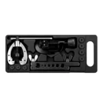 VT04020 Kit d'outils de dévissage double avec étrier forgé, barre de dévissage et adaptateurs pour tubes de 3/16 à 5/8 de pouce.