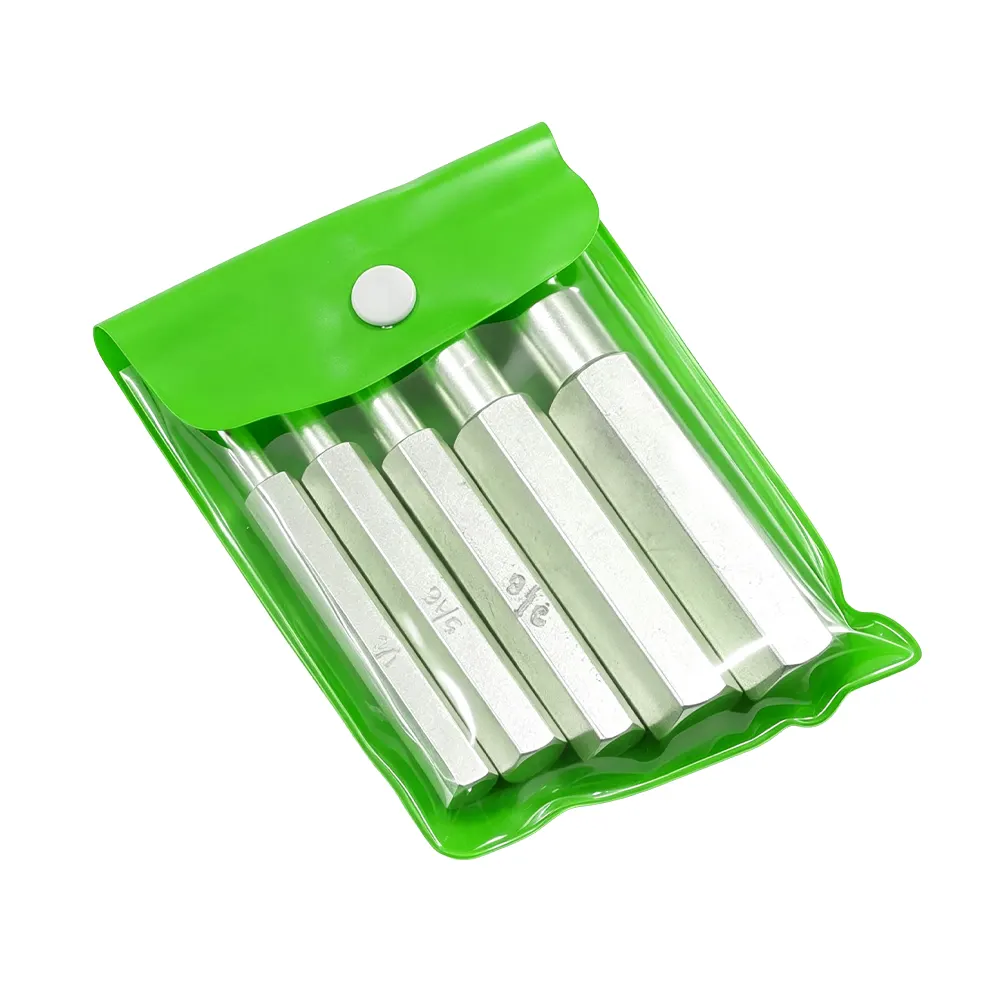 VT04036 5PC swaging punch set in 1/4, 5/16, 3/8, 1/2 and 5/8 inch sizes for soft copper tubing.