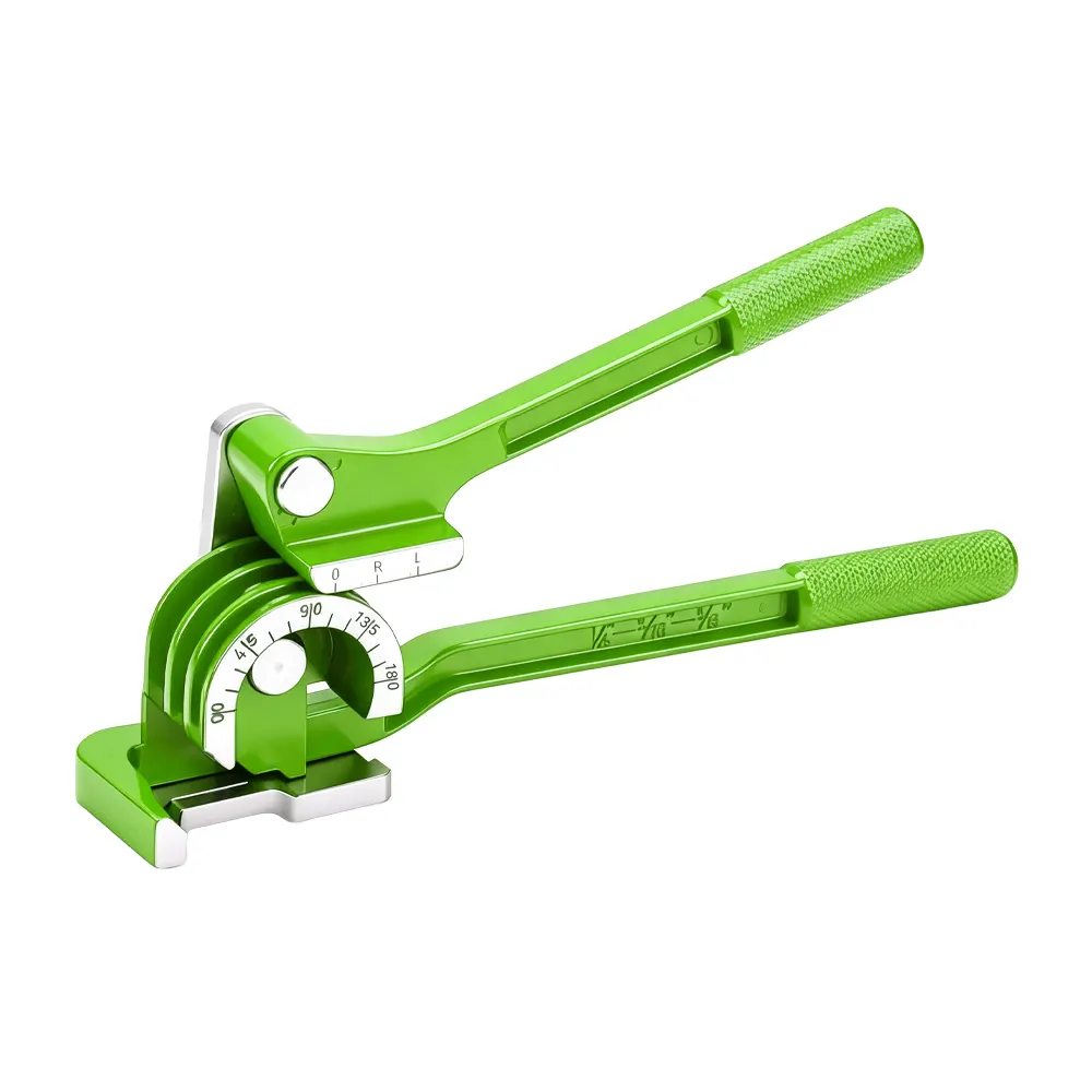 VT04048A: doblador de tubos 3 en 1 de 180 grados para tubos de 1/4, 5/16 y 3/8 de pulgada.