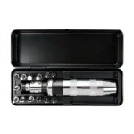VT13047 14PC impact screwdriver set with 1/2 inch drive impact handle and multiple Phillips slotted and hex bits