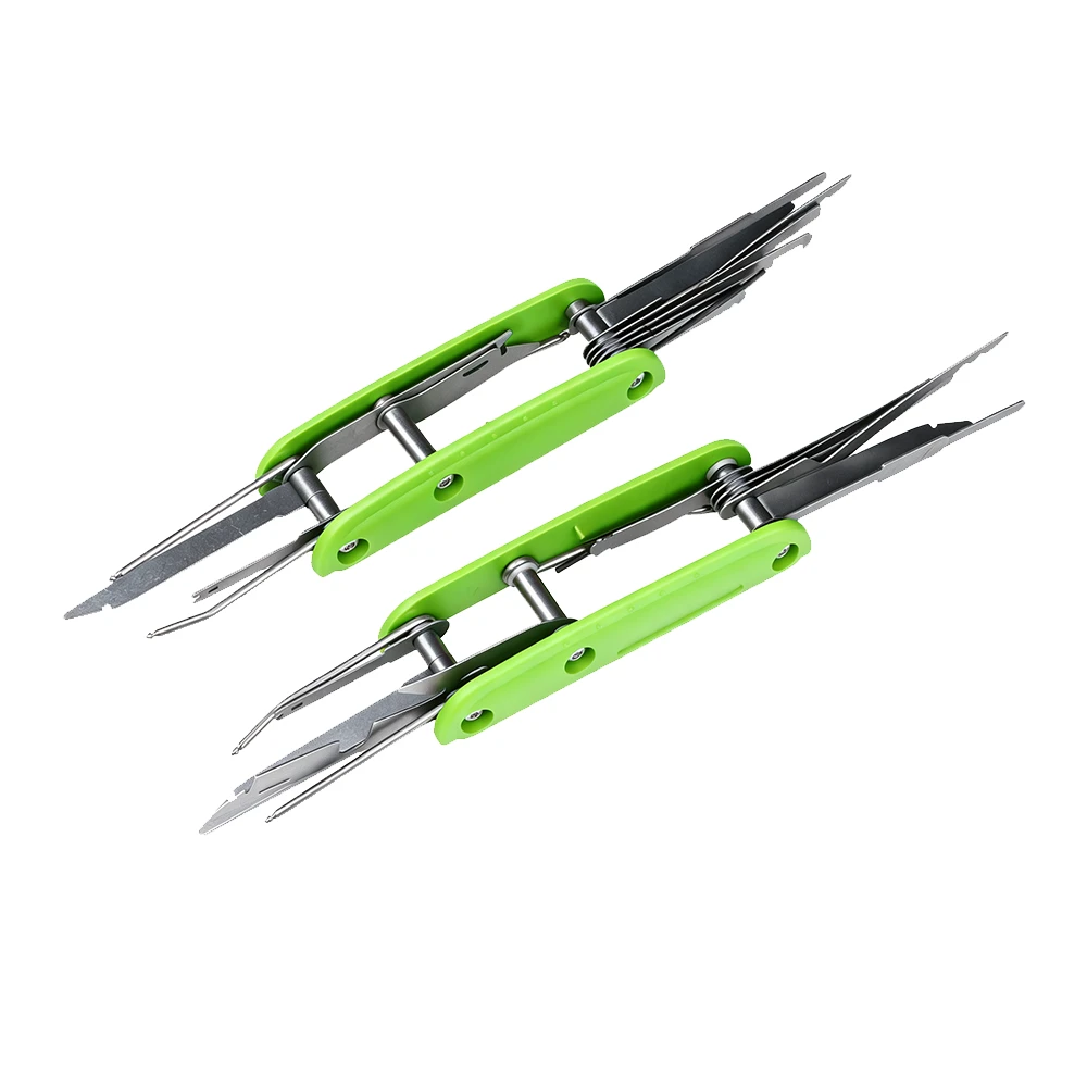 Universal Car Stereo Radio Removal Tool Set 1 VT14184 folding radio removal tool kit with multiple release keys for removing factory car radios stereos and head units