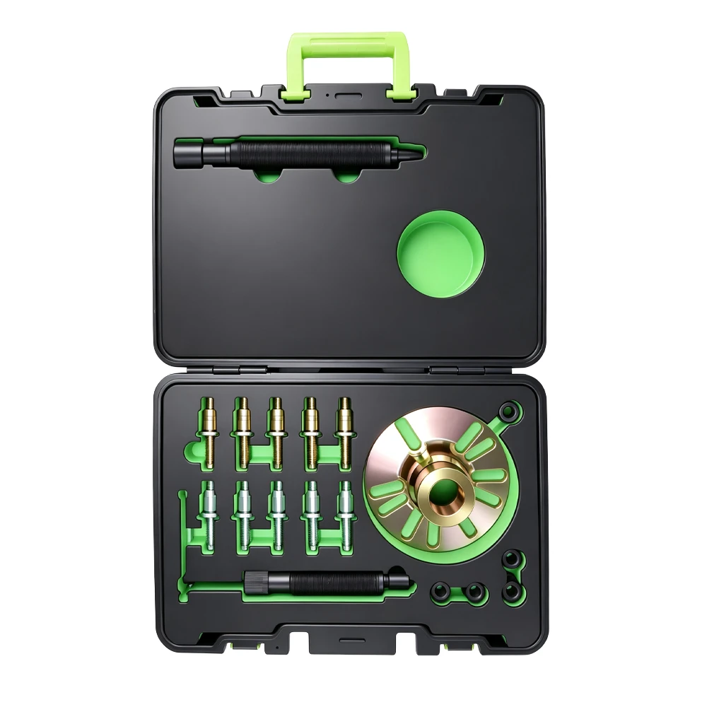 Universal CV Axle Hub Puller and Drive Shaft Removal Tool Set 3 VT17384C universal wheel hub and axle puller kit for automotive hub and driveshaft removal
