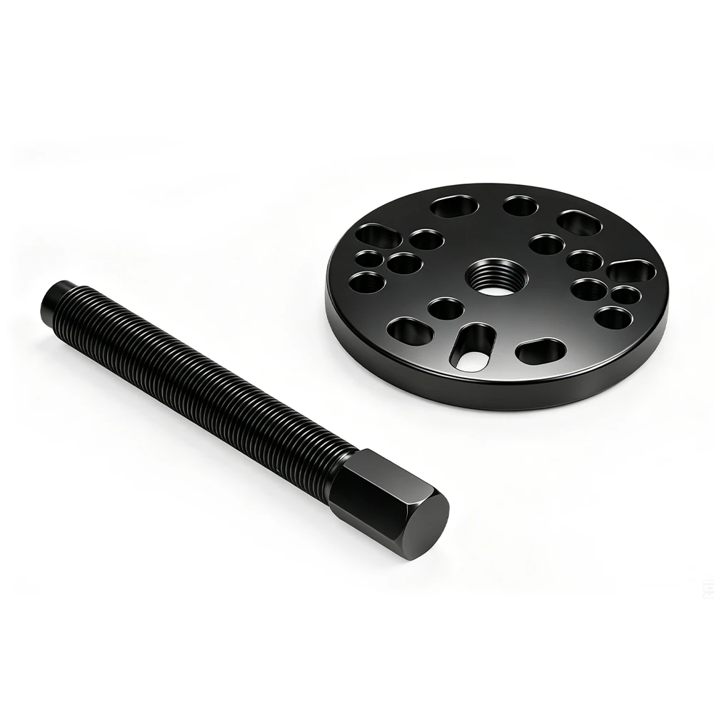 Harley-Davidson Clutch Hub and Alternator Puller Tool 5 VT18138 clutch hub and alternator puller tool for Harley-Davidson Big Twin and Sportster clutch sprocket and alternator removal