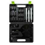 VT18698B 34PC inner hole three jaw bearing puller set with puller plate threaded rods and adapters for bearing removal