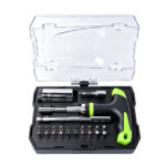 VT19702D 25mm ratchet universal socket and bit tool set for automotive and mechanical repair