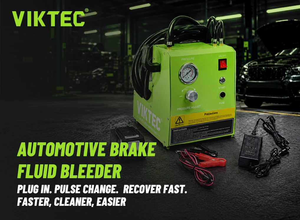 More Controlled Brake Fluid Service for Middle East Workshops Facing Moisture & Contamination Risks 1 Automotive brake fluid bleeder machine for professional brake fluid replacement and brake system maintenance in automotive workshops.