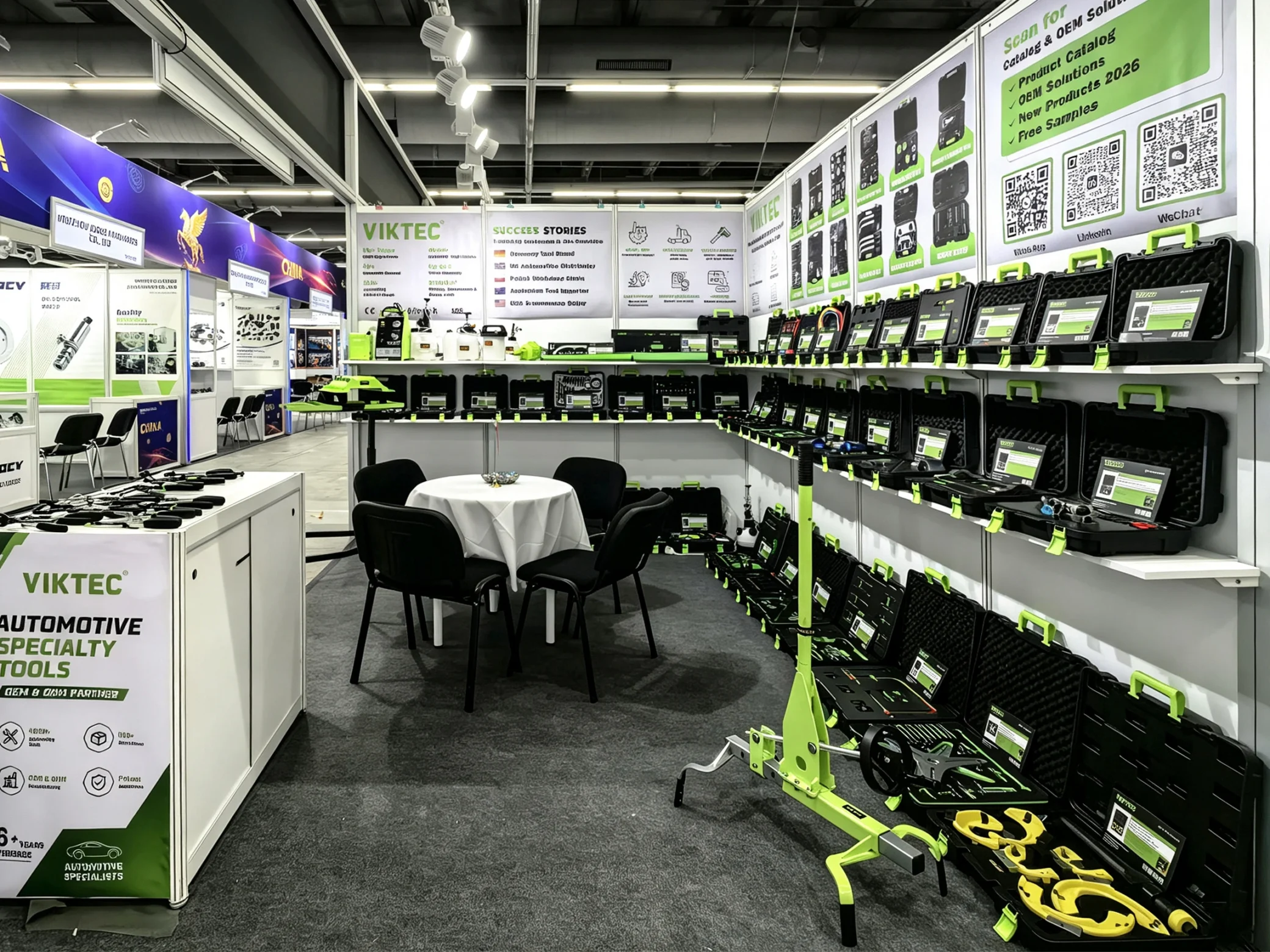 VIKTEC Is Now at Automechanika Frankfurt 2026 – Visit Hall 10.2, Booth F59 5 VIKTEC automotive specialty tools booth at Automechanika Frankfurt 2026