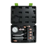 Kit de teste de compressão para motores a gasolina VT01053B, 9 peças, com adaptadores de 8, 10, 12, 14 e 18 mm
