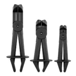 VT01147B 3PC angled hose pinch-off pliers set for brake fuel and coolant hoses