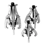 VT01216H 3-teiliges Zahnradabzieher-Set in den Größen 75 mm, 100 mm und 150 mm zum Ausbau von Zahnradlagern und Riemenscheiben