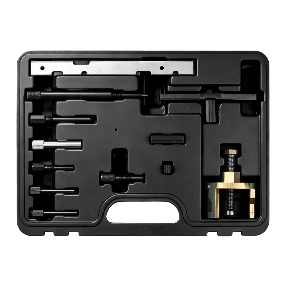 Jeu d'outils de blocage de la distribution moteur pour Ford / Mazda 8 Kit d'outils de blocage de la distribution moteur VT01284 pour moteurs essence et diesel Ford, Mazda et Volvo, y compris les modèles 1.8 D TD TDCi.