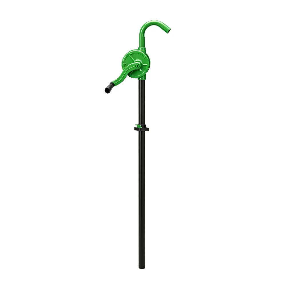 Cast Iron Rotary Hand Pump for Diesel & Kerosene 2 VT01308J cast iron hand rotary drum pump for manual transfer of oil, diesel and compatible fluids.