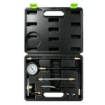 VT01329: Kit de 9 piezas TU-113 para comprobar la presión del sistema de inyección de combustible, con manómetro de 0 a 100 PSI y adaptadores para comprobar la presión del sistema de inyección de combustible.