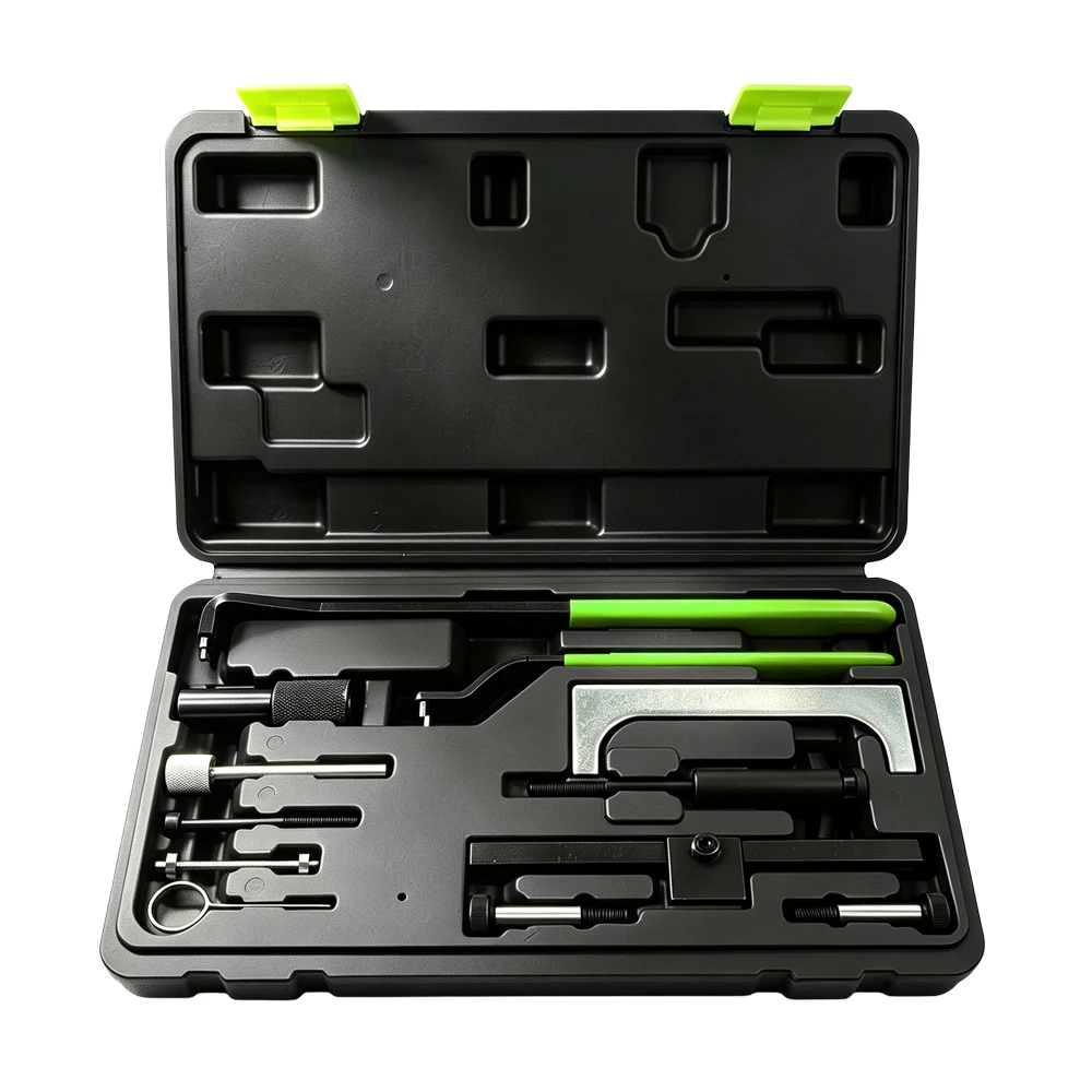 Kit d'outils de réglage de la distribution pour moteurs diesel et essence VAG de 1,6 à 2,0 L, n° 3 VT01623 : kit de réglage et de blocage de la distribution pour moteurs VAG compatibles : moteurs diesel 1,7 L et 1,9 L, et moteurs essence 1,6 L, 1,8 L, 1,8 T et 2,0 L.