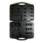 VT01710 bearing service tool kit for removal and installation of front wheel drive vehicle bearings