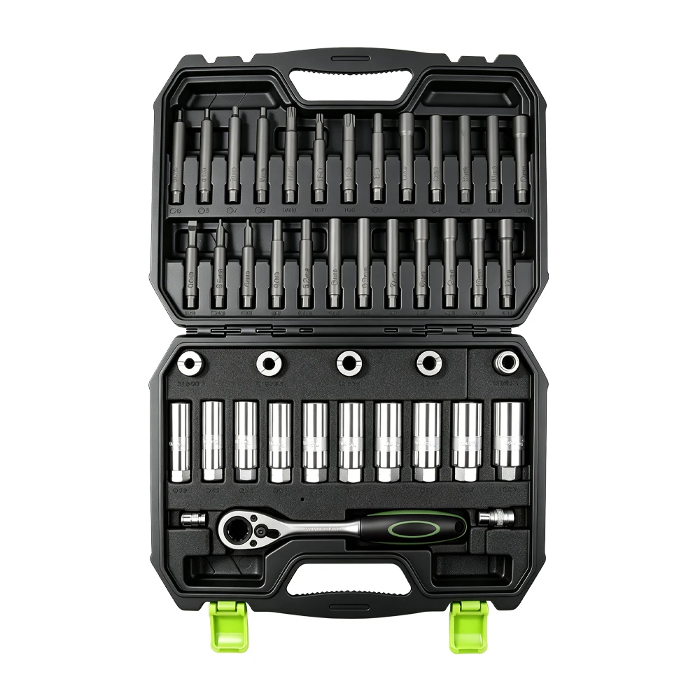 VT01787B 43PC shock absorber top nut tool set for strut and suspension service