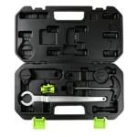 VT01865 VAG 1.0, 1.2 and 1.4 TSI engine timing tool set for camshaft and crankshaft locking on compatible VW, Audi, Skoda and Seat engines.