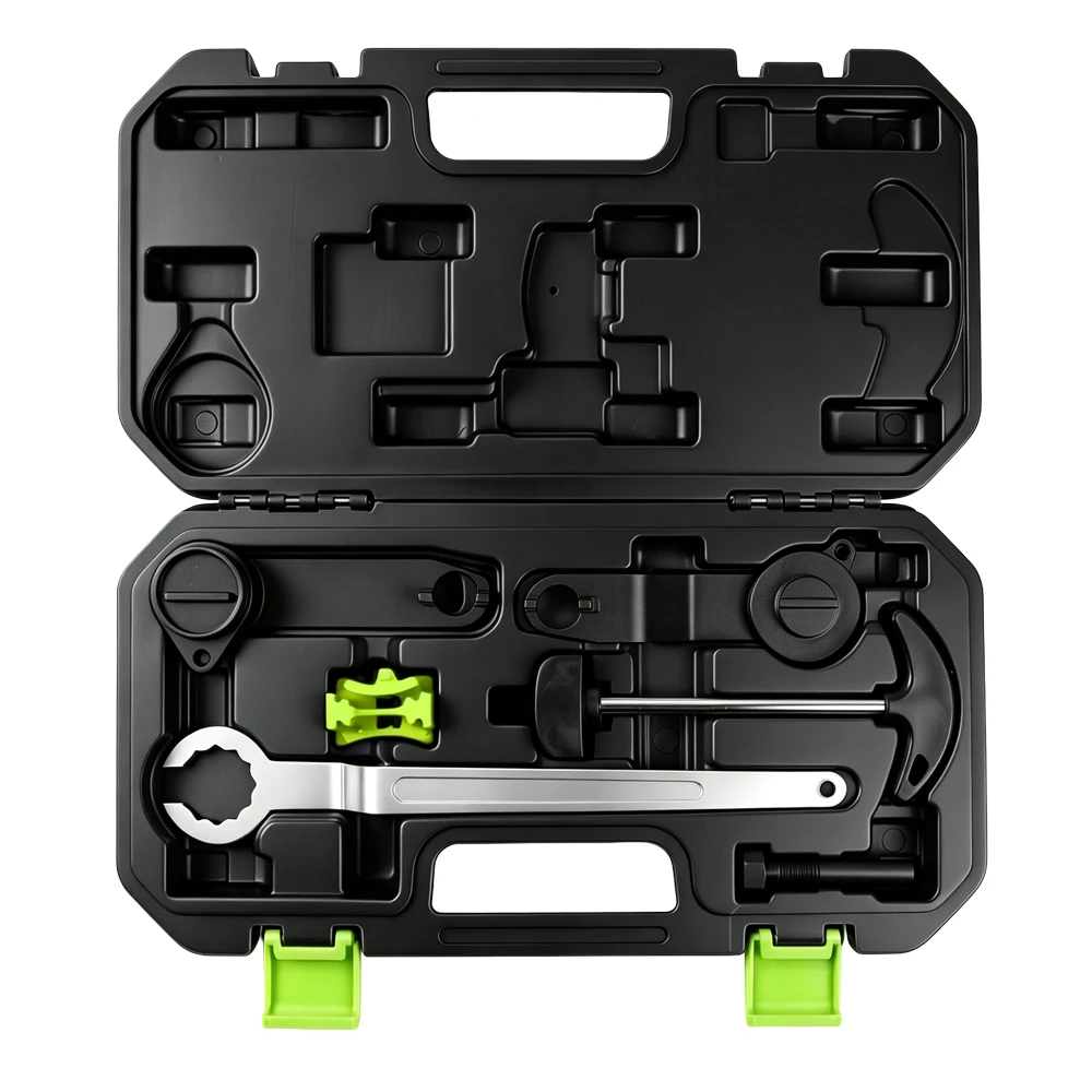 VAG 1.0L 3-Cylinder Engine Timing Tool Set 3 VT01865 VAG 1.0, 1.2 and 1.4 TSI engine timing tool set for camshaft and crankshaft locking on compatible VW, Audi, Skoda and Seat engines.