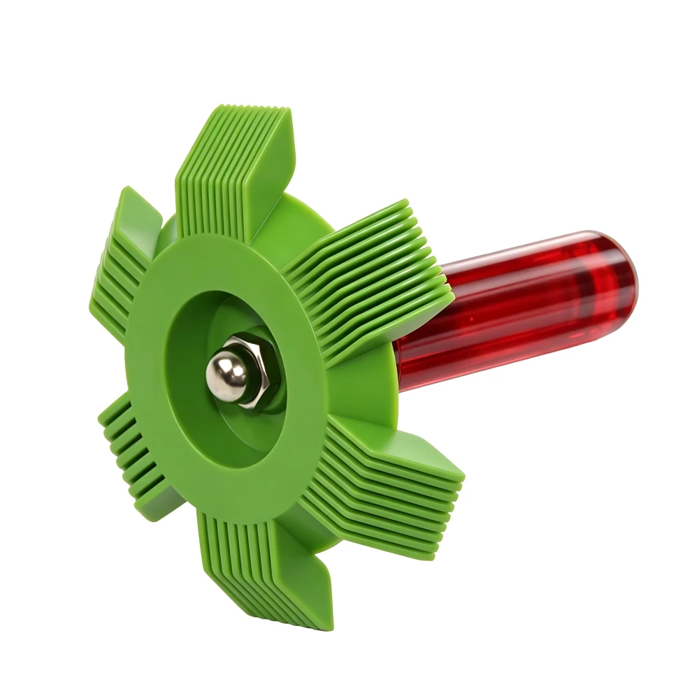 6-in-1 Air Conditioner Condenser Fin Straightener Tool 1 VT04043 radiator and condenser fin straightener tool for automotive cooling system service