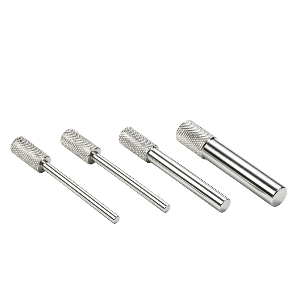 Conjunto de 4 pinos de bloqueio da distribuição para motor a diesel Ford PSA 3 VT13396 Conjunto de 4 pinos de bloqueio da distribuição para motores a diesel da Citroën, Peugeot, Ford, Mazda, Suzuki, Toyota e Volvo