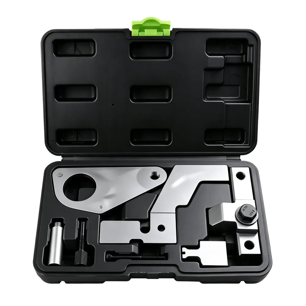 Kit de ferramentas de sincronização Jaguar Land Rover 2.0 GTDi 7 Kit de ferramentas de sincronização da árvore de cames do motor VT13559 para determinados motores a gasolina 2.0T da Jaguar, Land Rover, Ford e Volvo e aplicações de sincronização relacionadas.