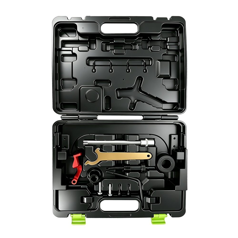 BMW MINI B38 B48 B58 Camshaft Alignment & Timing Tool Set 3 VT13565B 19PC engine timing locking tool kit for BMW MINI B38 B48 B58 petrol engines