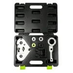 VT13576 VW Audi 1.8T e 2.0T: kit de ferramentas de bloqueio da árvore de cames para ajuste da sincronização e manutenção da árvore de cames em motores a gasolina VAG compatíveis.