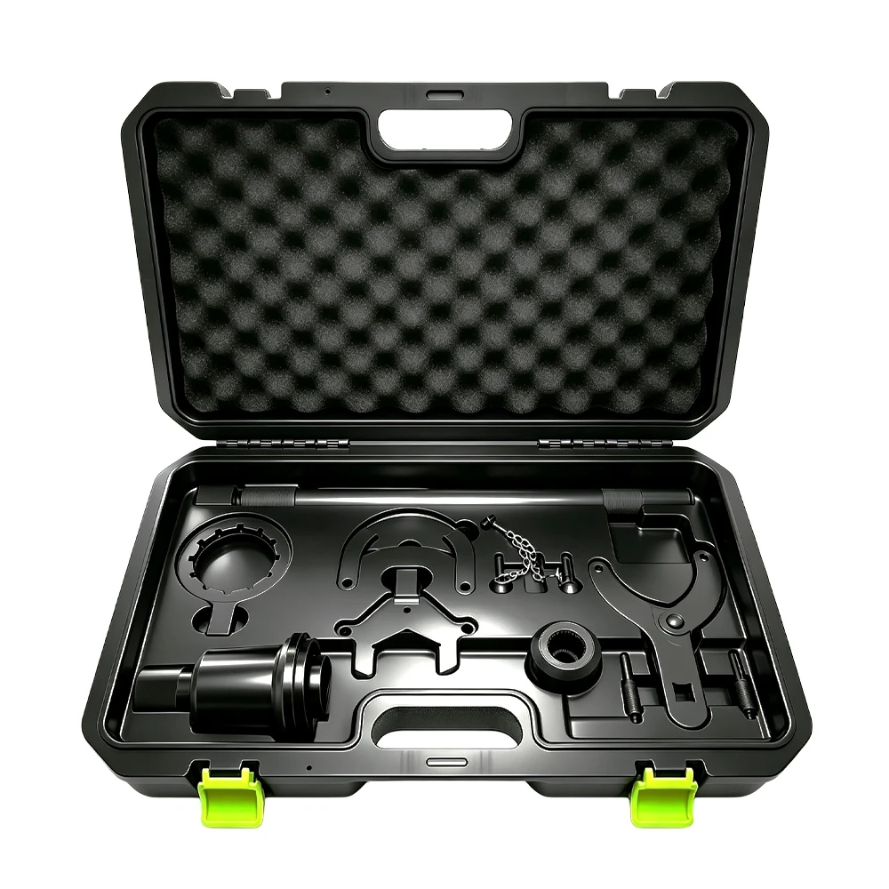 BMW E70 E90–E93 Differential Shaft Seal Service Tool Set 6 VT14067 differential shaft seal tool set for BMW E70 E90 E91 E92 with N54 B30 engine