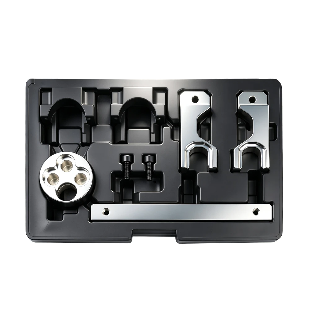Mercedes-Benz M651 CDI Camshaft & Crankshaft Timing Tool Kit 3 VT17093 Mercedes-Benz M651 CDI camshaft locking and crankshaft pulley holding timing tool kit