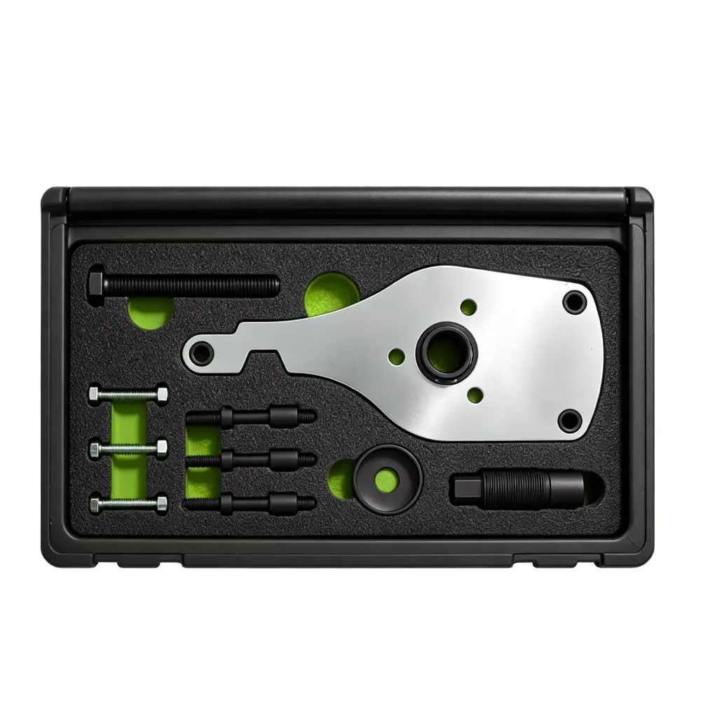 Outil pour pompe à carburant haute pression Ford 2.0 EcoBlue n° 6 VT18308 : Kit d'outils pour le démontage et le montage de la pompe à carburant haute pression Ford 2.0 EcoBlue, destiné aux moteurs diesel des modèles Transit, Transit Custom et Tourneo Custom.