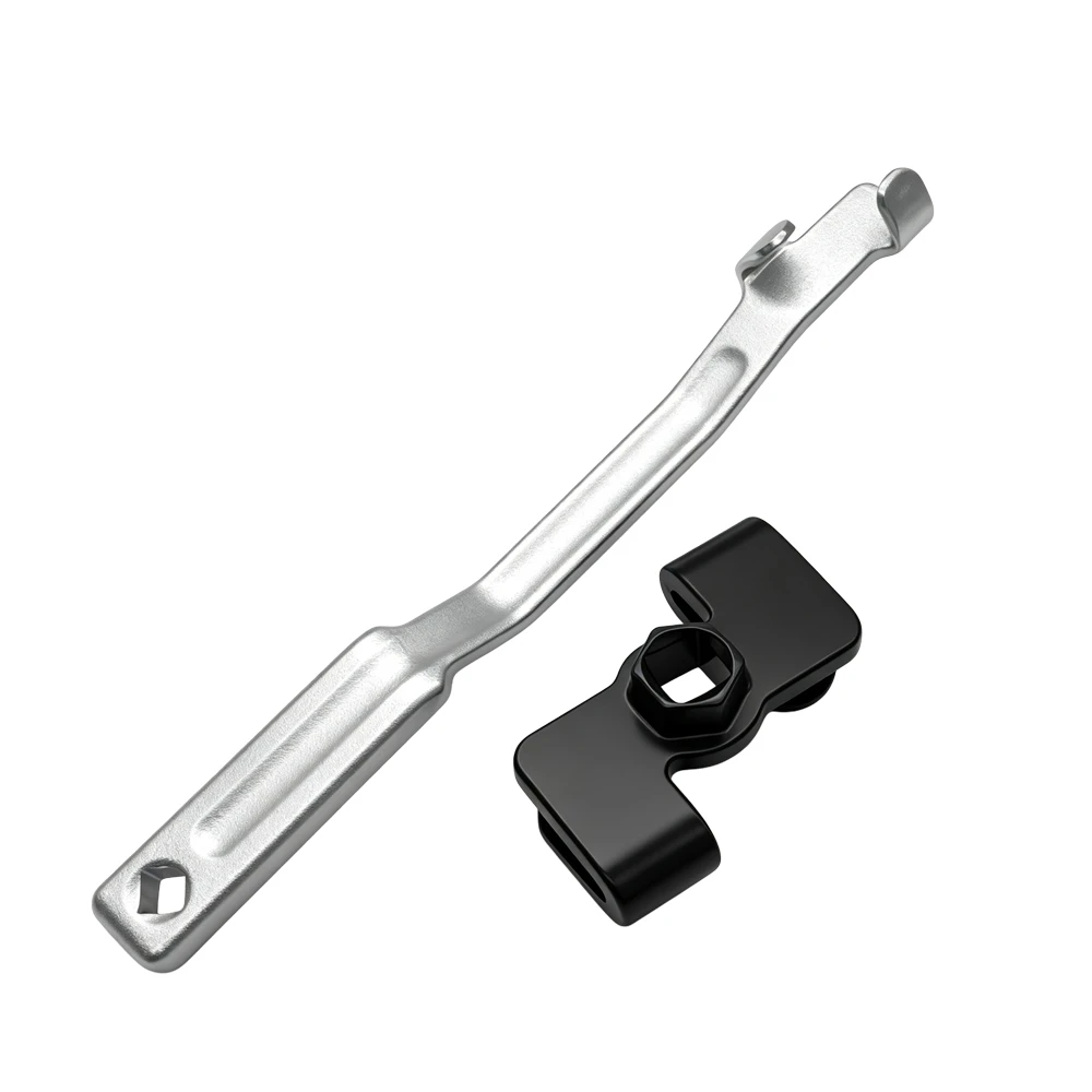 Universal Wrench Extender Tool 345mm with 1/2in Square Drive 3 VT18448F serpentine belt tensioner tool with drive adapter for automotive belt maintenance