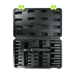 VT18682B 25PC impact driver bit and socket set with screwdriver bits and sockets