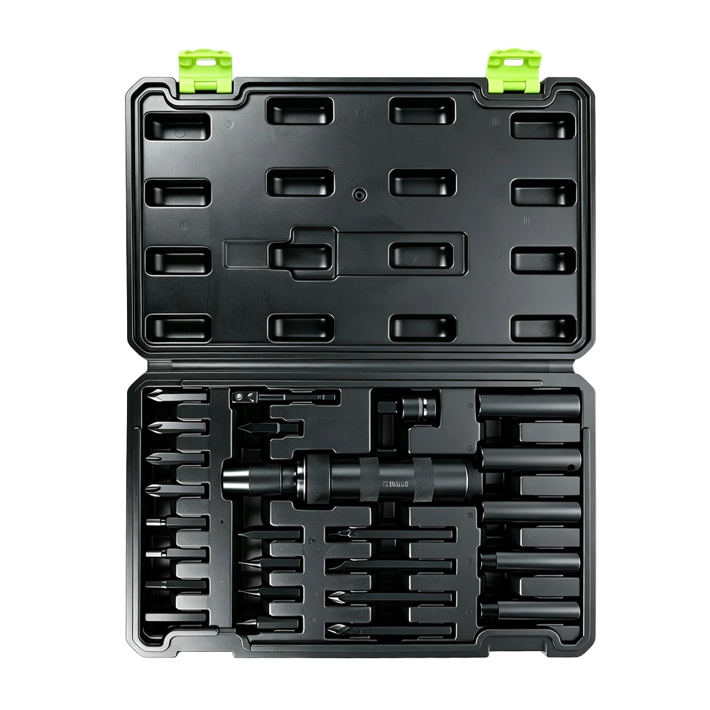 25PC Impact Driver Bit & Socket Set 3 VT18682B 25PC impact driver bit and socket set with screwdriver bits and sockets