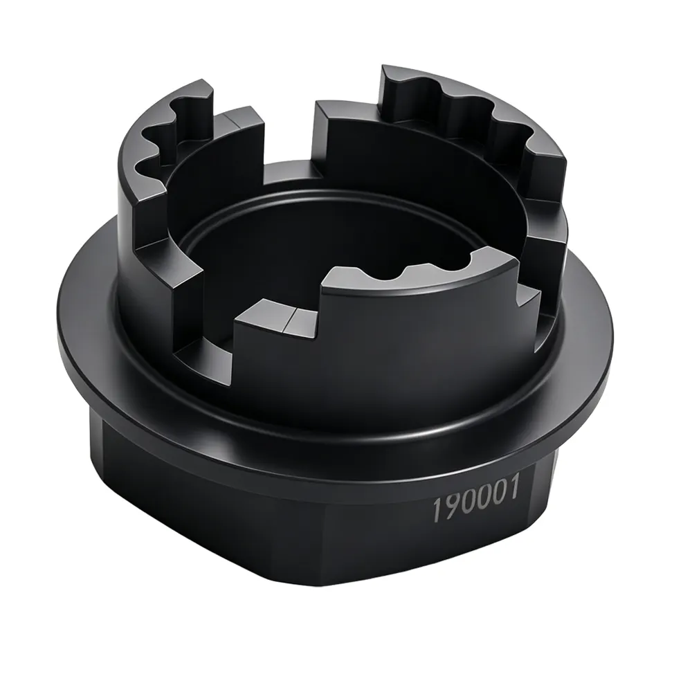 Camshaft Adjustment Sleeve Tool for VW Audi Porsche 3.0T EA839 3 VT18744 camshaft adjustment sleeve tool for compatible VW Audi and Porsche 3.0T engines for camshaft adjustment and timing service.