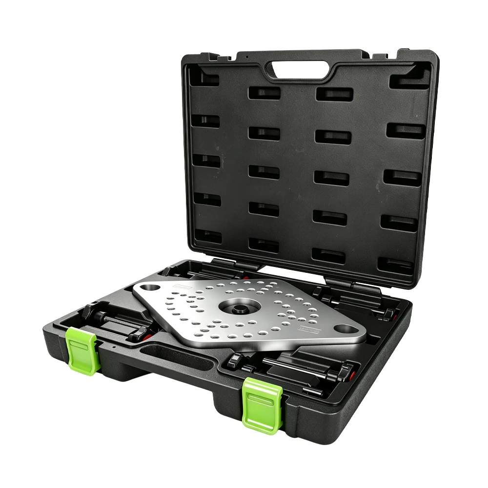 Universal Adapter Plate for Pneumatic Spring Compressor 5 VT19503 adapter plate for pneumatic strut spring compressor and suspension spring service