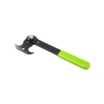 VT01122B Adjustable oil filter wrench with pivoting curved jaws and long handle for gripping and removing compatible automotive oil filters.