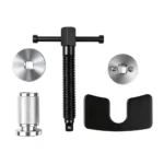 VT01133C Herramienta de retracción de pistones de freno con adaptador doble para retraer los pistones de la pinza del freno de disco trasero durante la sustitución de las pastillas de freno.