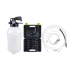 VT01294J 10L pneumatic gearbox oil filling and suction kit with 13 adapters for transmission oil filling and extraction service.