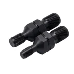VT01313D : jeu de 2 outils de filetage pour bougies d'allumage, comprenant des outils de nettoyage à double extrémité de 10/12 mm et 14/18 mm.