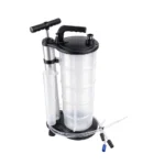 VT01380 Bomba manual de extração de óleo e fluidos com reservatório de grande capacidade para a remoção de fluidos automóveis e manutenção em oficina.