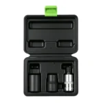 VT01621 3PC 1/2 inch square drive brake caliper socket set with 14mm and 19mm service sockets for brake caliper removal and installation.